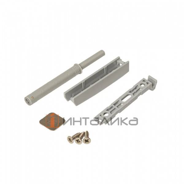 Толкатель Push-to-Open Firmax Smartline с магнитным держателем, плечо 38мм, внешнее крепление, светло-серый – 2