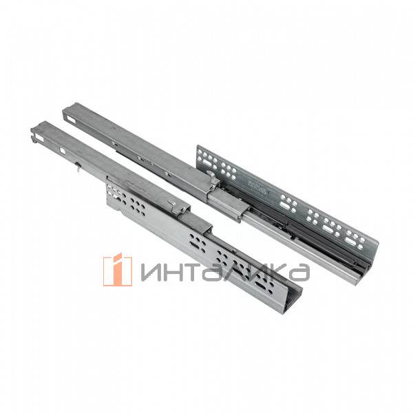 Комплект направляющих Firmax 3D Control NL550, полного выдвижения, Soft-Close, 3D регулировка, G40кг, с фиксаторами – 3