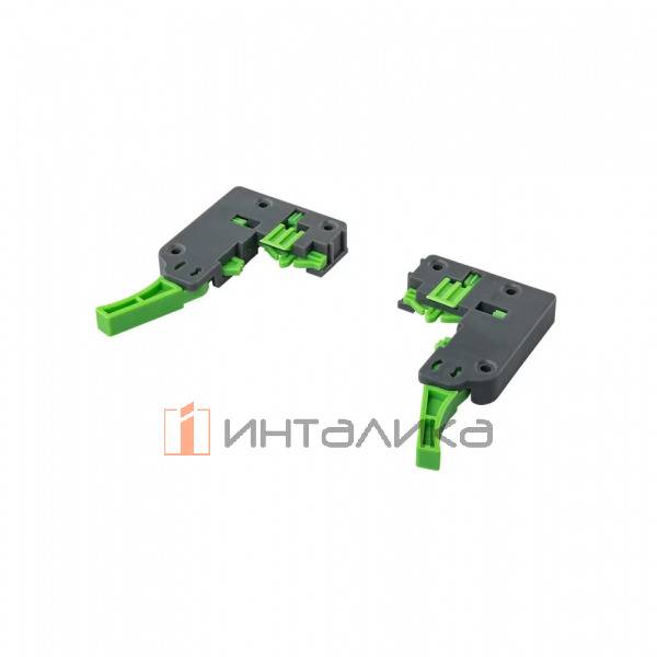 Комплект направляющих Firmax Smartline NL450, полного выдвижения, Push-to-Open, 3D регулировка, G35кг, с фиксаторами – 3