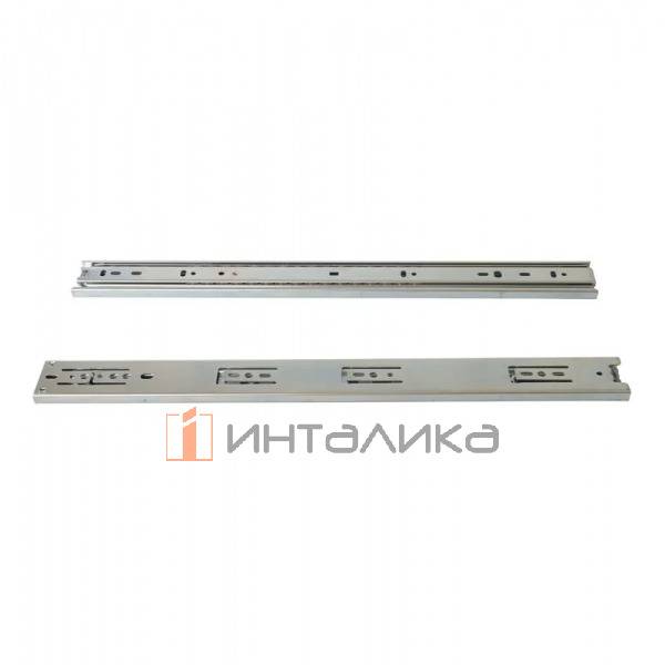 Комплект шариковых направляющих Firmax NL600, H45мм, полного выдвижения, без доводчика, G45кг – 4