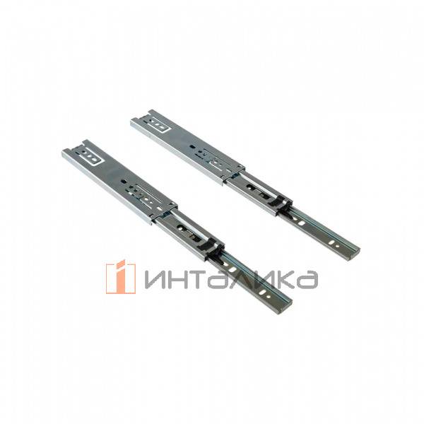 Комплект шариковых направляющих Firmax NL200, H45мм, полного выдвижения, без доводчика, G45кг – 3