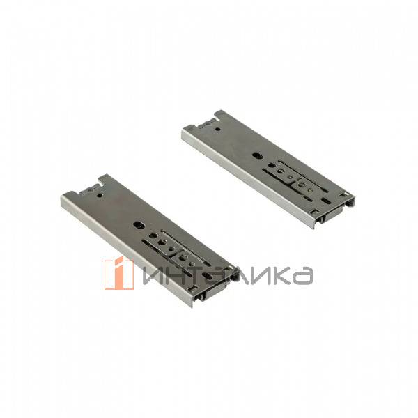 Комплект шариковых направляющих Firmax NL150, H45мм, полного выдвижения, без доводчика, G45кг – 5