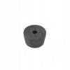 Превью Подпятник круглый D22 мм, h13.5мм, под саморез, чёрный – 2