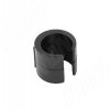 Превью Подпятник для трубы D22-25 мм, с фиксатором, чёрный – 1