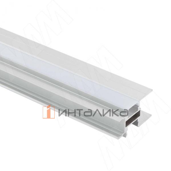 Профиль MR1, для зеркала, серебро, для плоского рассеивателя, L-3000 – 4