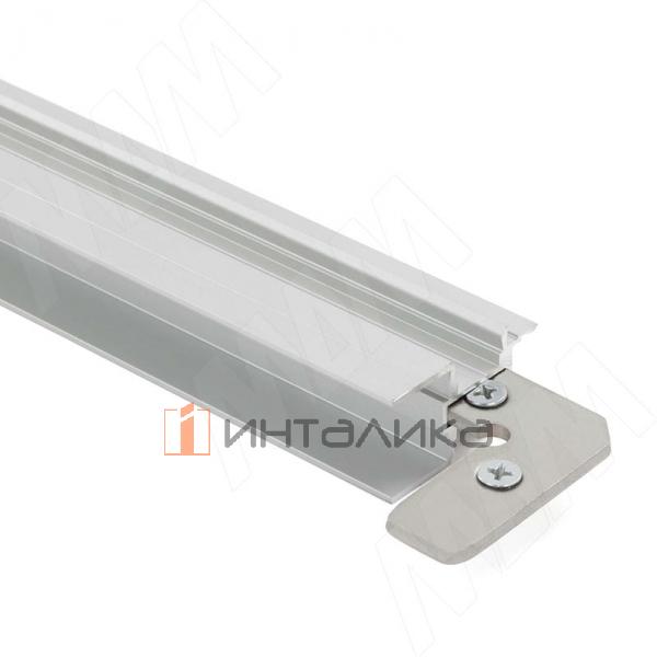 Профиль MR1, для зеркала, серебро, для плоского рассеивателя, L-3000 – 2