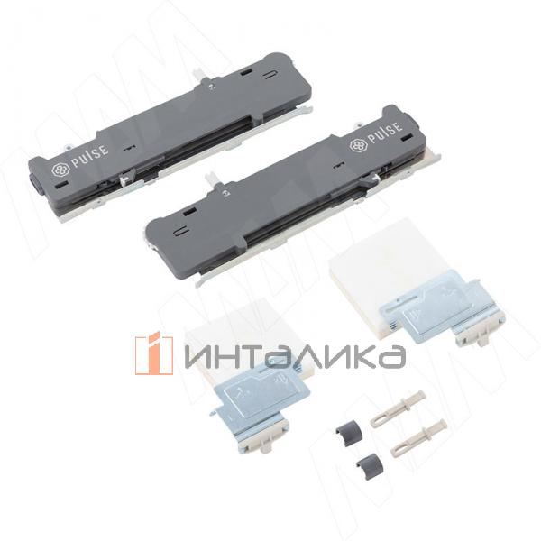 Направляющие полного выдвижения Quantum QTS, плавное закрывание/открывание от нажатия, NL400, 3D крепления, G35кг – 3