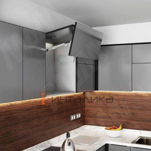 FLAP FOLD Складной подъемный механизм коэффициент мощности 8400-12000, графит – 10