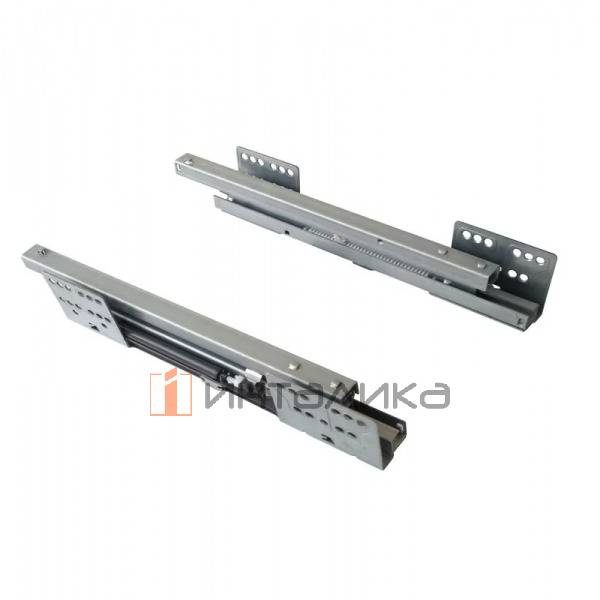 Фасадный ящик стандартный FIRMAX Newline Soft-Close полное выдвижение, H84, NL350, G35кг, серый – 6