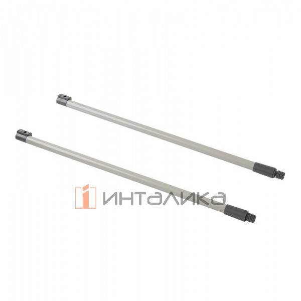 Комплект рейлингов круглых верхних FIRMAX Newline, NL550, алюминий, серый – 2