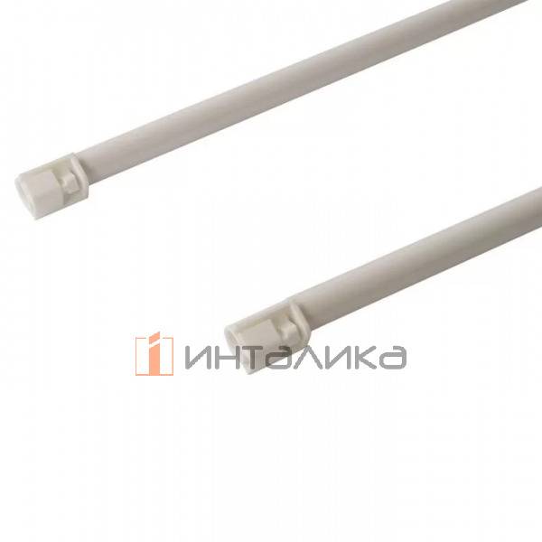 Комплект рейлингов круглых верхних FIRMAX Newline, NL300, алюминий, белый – 4