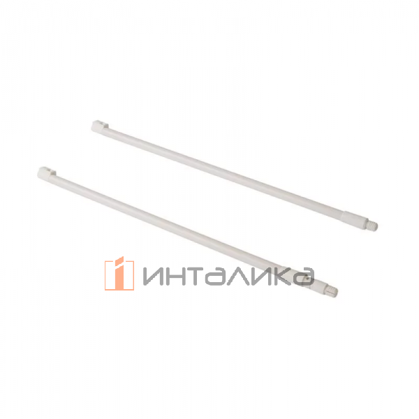 Комплект рейлингов круглых верхних FIRMAX Newline, NL300, алюминий, белый – 1