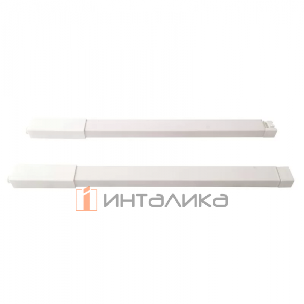 Комплект рейлингов квадратных верхних FIRMAX Newline, NL450, алюминий, белый – 1