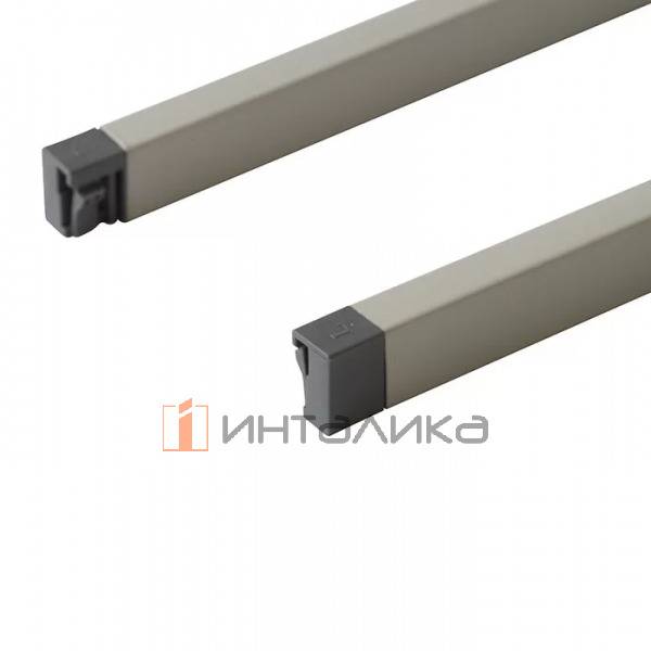 Комплект рейлингов квадратных верхних FIRMAX Newline, NL350, алюминий, серый – 5