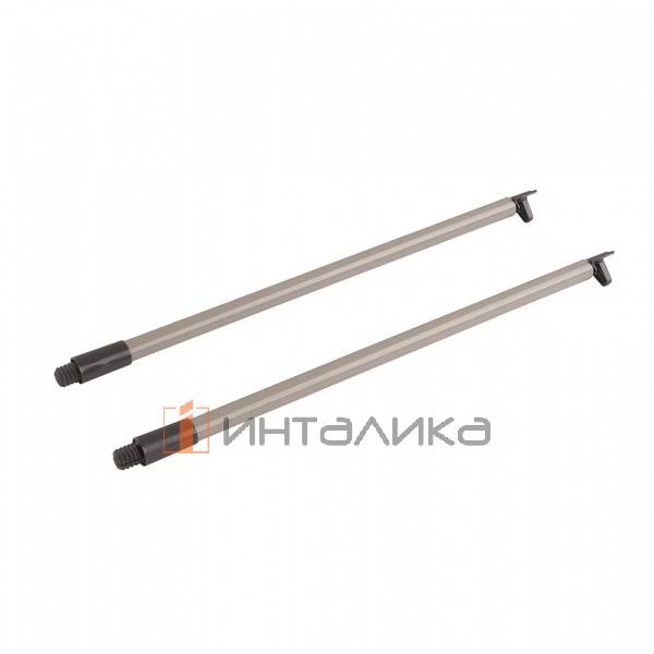 Комплект рейлингов круглых средних FIRMAX Newline, NL500, алюминий, серый – 1