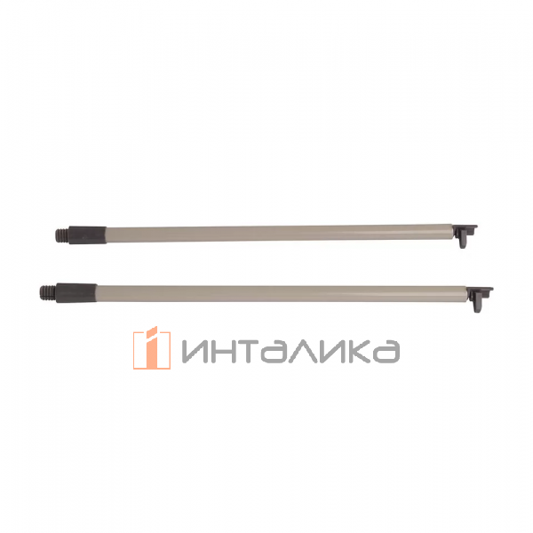 Комплект рейлингов круглых средних FIRMAX Newline, NL300, алюминий, серый – 2