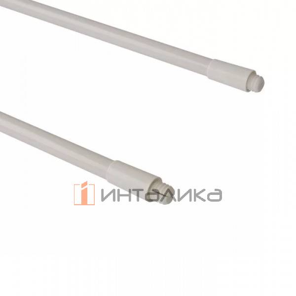 Комплект рейлингов круглых средних FIRMAX Newline, NL400, алюминий, белый – 3