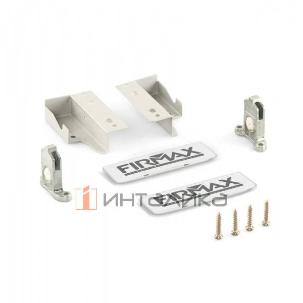 Комплект креплений FIRMAX для фасадного ящика Newline, H84, белый (крепления фасада, соединители задней стенки, заглушки) – 1