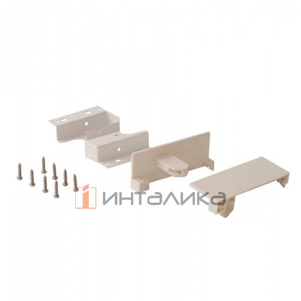 Комплект креплений FIRMAX для внутреннего ящика Newline, H84, белый (соединители передней панели, соединители задней стенки, заглушки, винты) – 1