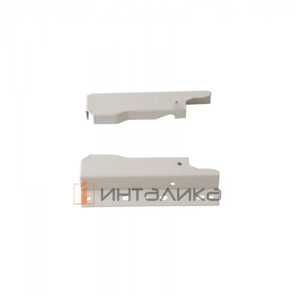 Комплект соединителей задней стенки Firmax для ящика Newline с 1 рейлингом, H135, белый – 3