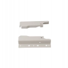 Превью Комплект соединителей задней стенки Firmax для ящика Newline с 1 рейлингом, H135, серый – 3