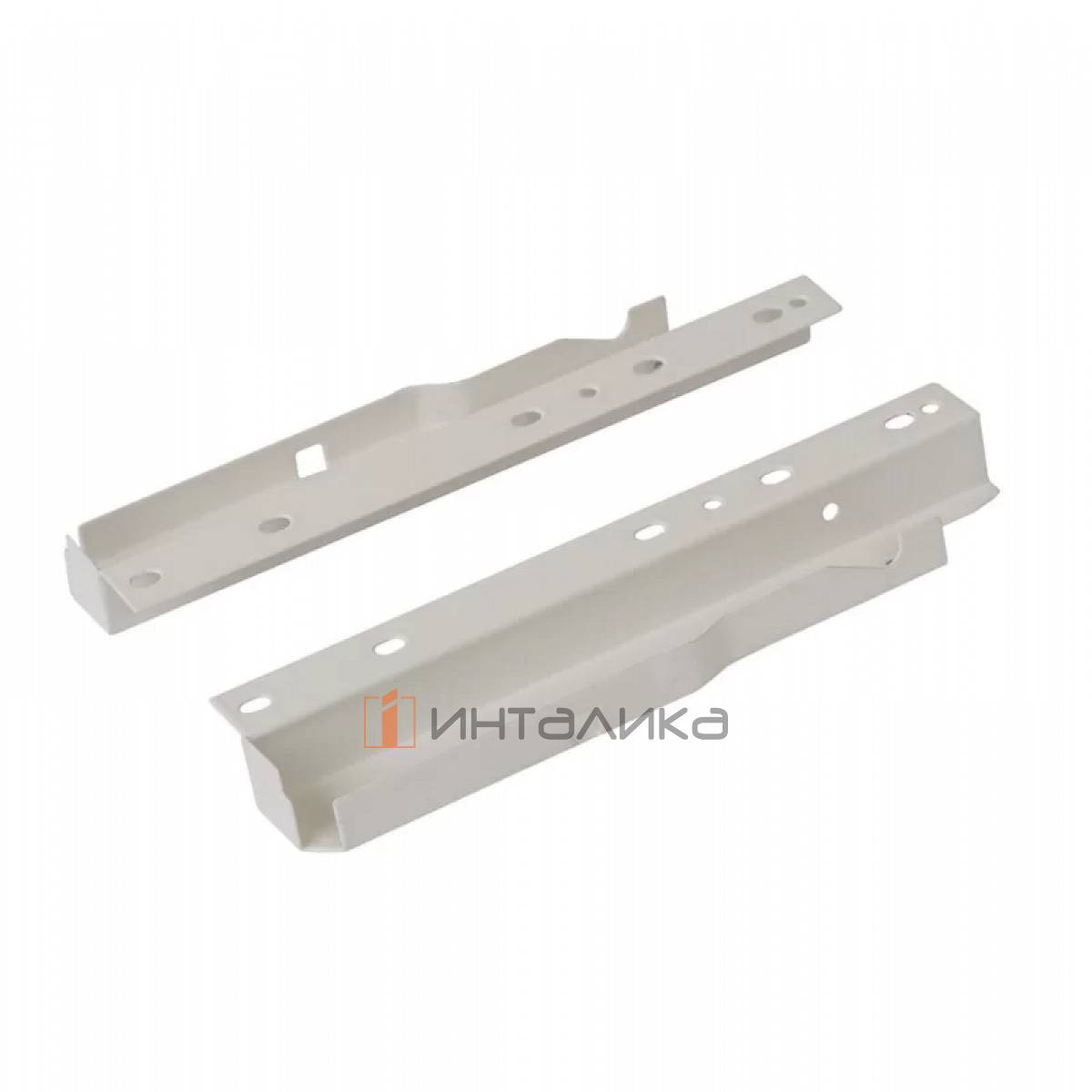 Комплект соединителей задней стенки Firmax для ящика Newline с 2 рейлингами, H199, белый