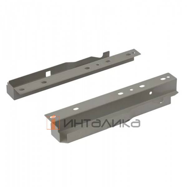 Комплект соединителей задней стенки Firmax для ящика Newline с 2 рейлингами, H199, серый – 2