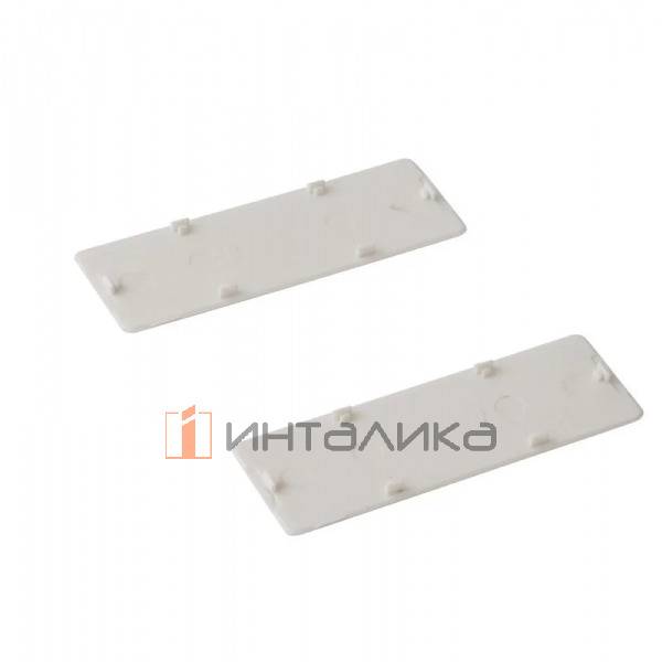 Комплект заглушек FIRMAX для ящика Newline, без логотипа, пластик, белый – 2
