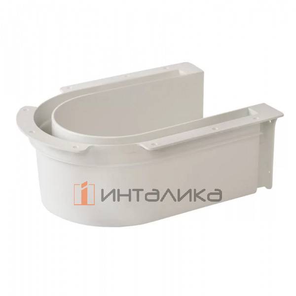 U-образная стенка для ящика FIRMAX Newline под мойку, белый – 2