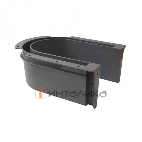 U-образная стенка для ящика FIRMAX Newline под мойку, серый – 4