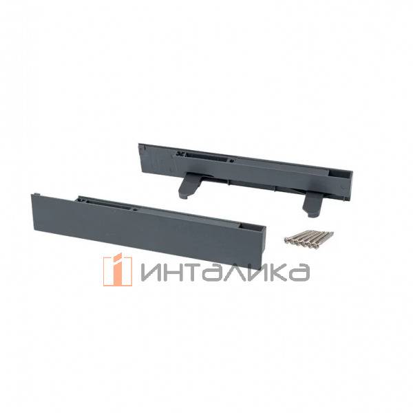 Комплект соединителей передней панели FIRMAX для внутреннего ящика Smartline, H199 (держатели передней панели, заглушки, винты) антрацит – 1