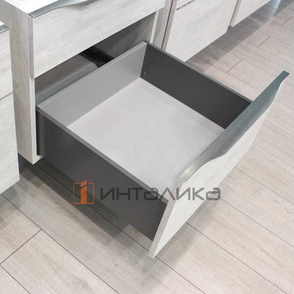 Комплект боковин FIRMAX Slimline, H185, NL400, антрацит – 2