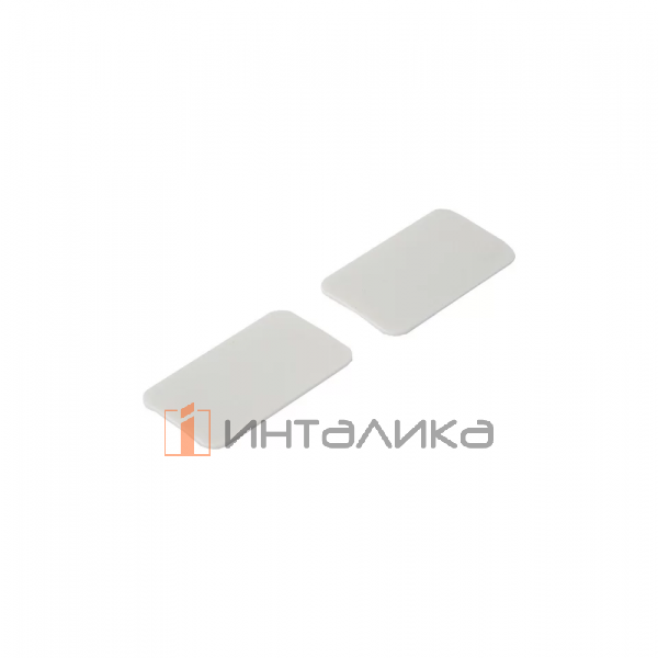 Комплект заглушек FIRMAX для ящика Slimline, без логотипа, пластик, перламутр – 1