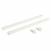 Превью Комплект квадратных верхних рейлингов с креплениями FIRMAX Smartline, NL350, алюминий, белый – 5