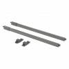 Превью Комплект квадратных верхних рейлингов с креплениями FIRMAX Smartline, NL400, алюминий, антрацит – 2
