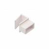 Превью Коннектор для разделительного рейлинга ALPHALUX Crystal, для металлических боковин, белый – 2