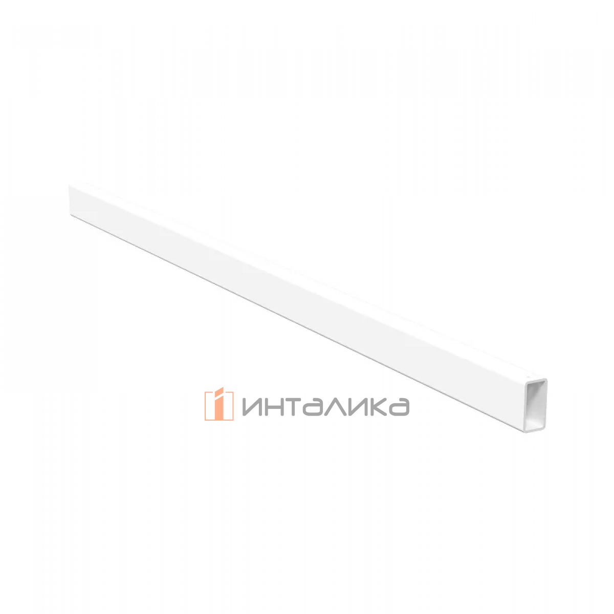 Фронтальный рейлинг для внутреннего ящика ALPHALUX Crystal, L1200, белый