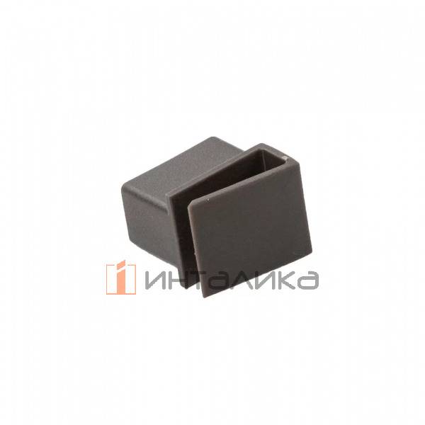 Коннектор для разделительного рейлинга ALPHALUX Crystal, для стеклянных боковин, антрацит – 3