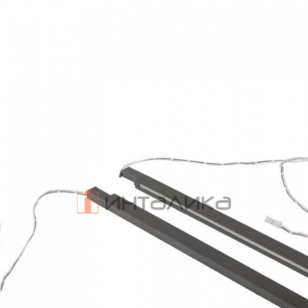 Комплект LED-подсветки ALPHALUX для ящика CRYSTAL с металлической боковиной NL450 (2 ленты, 4 крепления), антрацит – 4