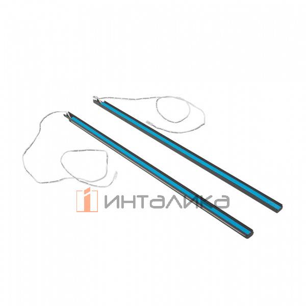 Комплект LED-подсветки ALPHALUX для ящика CRYSTAL с металлической боковиной NL400 (2 ленты, 4 крепления), антрацит – 2