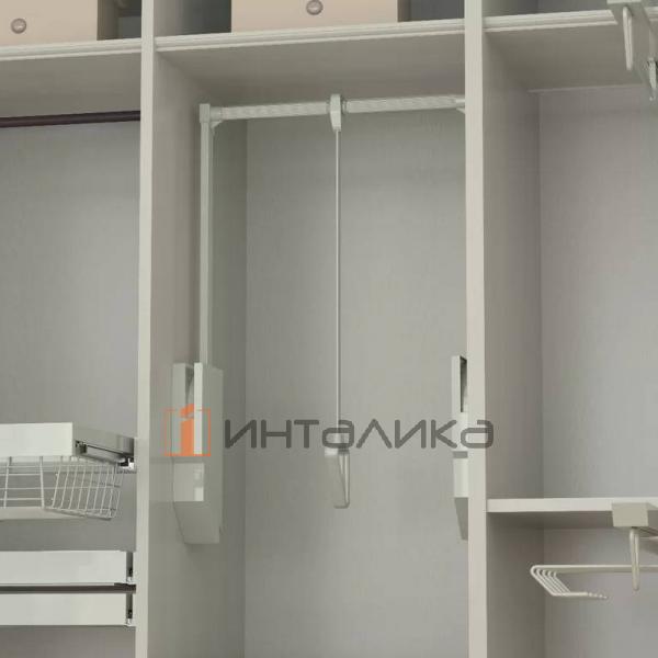 Пантограф FIRMAX Alfa, ширина секции 564-764, G20, серый металлик – 2