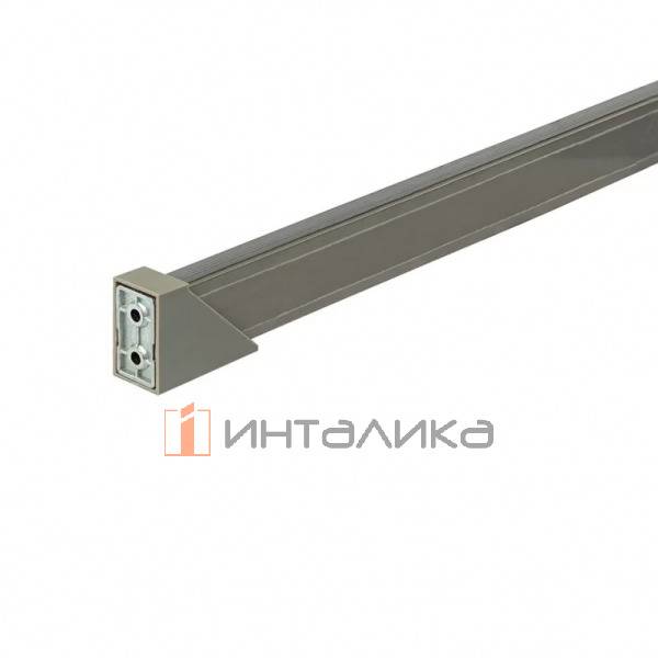 Штанга прямоугольная FIRMAX Alfa, L3000, алюминий, серый металлик – 3
