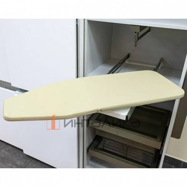 Поворотно-выдвижная гладильная доска FIRMAX Alfa, 300х430х140, белая рама – 2