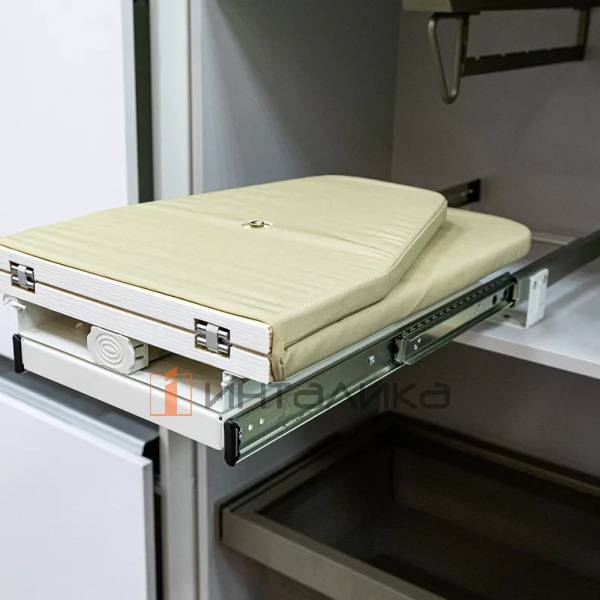 Поворотно-выдвижная гладильная доска FIRMAX Alfa, 300х430х140, белая рама – 3
