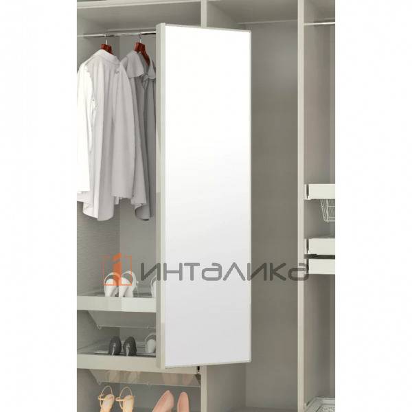 Поворотно-выдвижное зеркало FIRMAX Alfa, 352х61х1200, серый – 3