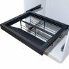 Превью Выдвижная обувница FIRMAX Alfa в базу 600, 564х420х160, плавное закрывание, полное выдвижение, G30, черный – 1