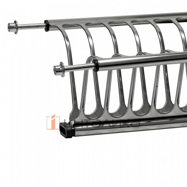 Сушка 2-х уровневая для посуды FIRMAX Smartline в верхнюю базу 900, 868х280, нержавеющая сталь – 4