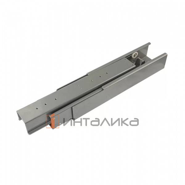 Направляющие для выдвижного шкафа-колонны FIRMAX Smartline в базу 400, H1800-2100, хром – 2