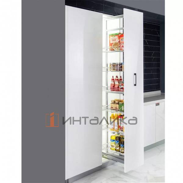 Рама для выдвижного шкафа-колонны FIRMAX Smartline в базу 400, H1800-2100, хром – 3