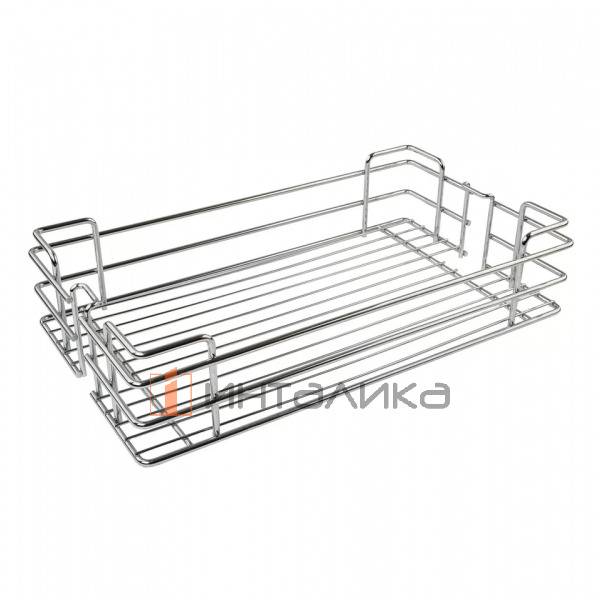 Комплект 6 корзин для выдвижного шкафа-колонны FIRMAX Smartline в базу 400, 350х480х1800-2100, хром – 2